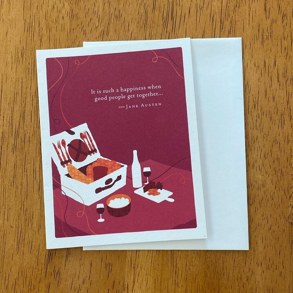 Compendium Positively Green Birthday Card and Envelope